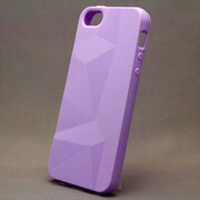 MINIOPAL CASE 16577 [iPhone5用 凹凸シリコンシリーズ ベビーパープル]