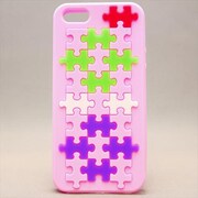 MINIOPAL CASE 81523 [iPhone5用 パズルシリーズ ピンク]