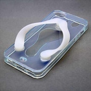 MINIOPAL CASE 82506 [iPhone5用 サンダルシリーズ クリア ストラップ穴有り]