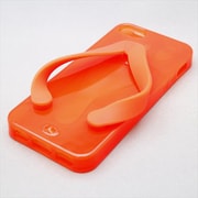 MINIOPAL CASE 83756 [iPhone5用 サンダルシリーズ オレンジ ストラップ穴有り]