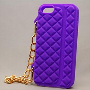 MINIOPAL CASE 81073 [iPhone5用 チェーンバックシリーズ パープル]