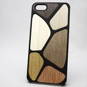 MINIOPAL CASE 90402 [iPhone5用 木柄コレクション ブラック×ブラウン]