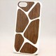 MINIOPAL CASE 90426 [iPhone5用 木柄コレクション ホワイト×ブラウン]