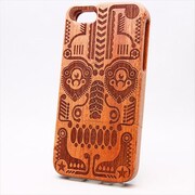 MINIOPAL CASE 89611 [iPhone5用 木柄コレクション ウッドブラウン]