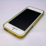 MINIOPAL CASE 06936 [iPhone5用 軽量バンパー グリーン ストーン付]
