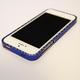 MINIOPAL CASE 06967 [iPhone5用 軽量バンパー ブルー ストーン付]