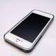 MINIOPAL CASE 06974 [iPhone5用 軽量バンパー グレー ストーン付]