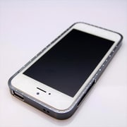 MINIOPAL CASE 06974 [iPhone5用 軽量バンパー グレー ストーン付]