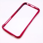 MINIOPAL CASE 87938 [iPhone5用 バンパー レッド 高質ネジ留め]