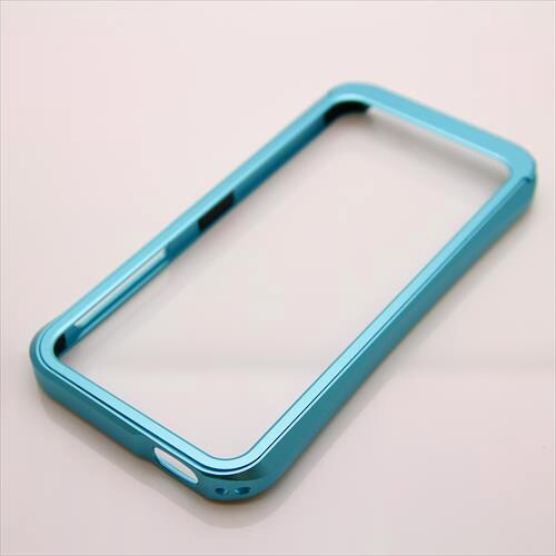 MINIOPAL CASE 07032 [iPhone5用 厚型バンパー ライトブルー]