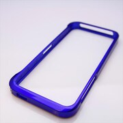 MINIOPAL CASE 90488 [iPhone5用 バンパー パープル 高質ネジ留め金属]