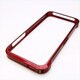 MINIOPAL CASE 90518 [iPhone5用 バンパー レッド 高質ネジ留め金属]