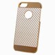 MINIOPAL CASE 86122 [iPhone5用 カーボン調アルミシリーズ シルバー×シルバー]