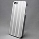 MINIOPAL CASE 91935 [iPhone5用 ストライプシリーズ シルバー×シルバー]