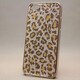 MINIOPAL CASE 81912 [iPhone5用 背面カバータイプ ライトブルー×シルバー 豹柄]