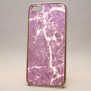 MINIOPAL CASE 81899 [iPhone5用 背面カバータイプ パープル×シルバー 惑星シリーズ]