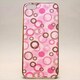 MINIOPAL CASE 19462 [iPhone5用 バブルシリーズ ピンク×シルバー]
