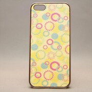 MINIOPAL CASE 19479 [iPhone5用 バブルシリーズ イエロー×シルバー]