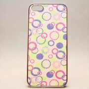 MINIOPAL CASE 19493 [iPhone5用 バブルシリーズ ライトピンク×シルバー]