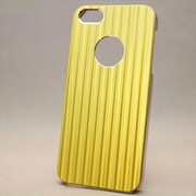 MINIOPAL CASE 81325 [iPhone5用 単色アルミシリーズ イエローゴールド×シルバー]