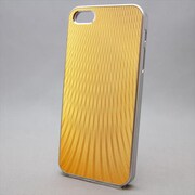 MINIOPAL CASE 80885 [iPhone5用 背面カバータイプ ゴールド×シルバー 単色アルミシリーズ]