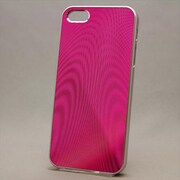 MINIOPAL CASE 80809 [iPhone5用 背面カバータイプ レッド×シルバー 単色アルミシリーズ]
