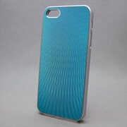 MINIOPAL CASE 80830 [iPhone5用 背面カバータイプ グリーン×シルバー 単色アルミシリーズ]