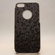 MINIOPAL CASE 88133 [iPhone5用 カーボンシリーズ ブラック×シルバー]