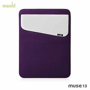 MacBook/Pro/Air 13インチ対応マイクロファイバー製ケース(パープル) MO-ZZMUSE13-PR