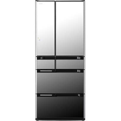 真空チルドFS冷蔵庫 （620L・フレンチドア） 6ドア クリスタルミラー R-M6200D X