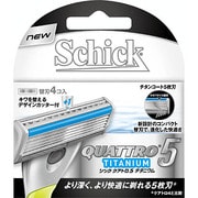 4個入り クアトロ5チタニウム 替刃
