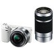 NEX-5TY WQ [ダブルズームレンズキット ボディ＋交換レンズ「E PZ 16-50mm F3.5-5.6 OSS」＋「E 55-210mm F4.5-6.3 OSS」 ホワイト]