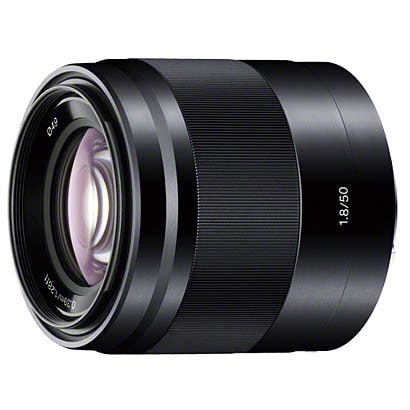SEL50F18 B E 50mm F1.8 OSS [単焦点レンズ APS-C専用 Eマウント]