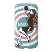 GALAXY S4 SC-04E用ケース Women 円青 7225