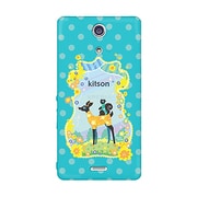 7227 [Xperia A SO-04E用ケース バンビ 青]