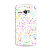 7344 [SH-06Eケース LOVE RABBIT 白　]