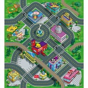 オリジナルプレイマット [わくわく ロードマット ダウンタウン]