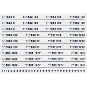 Nゲージ 1767 485ケイ 583ケイシャバンインレタ