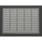 567 [Nゲージ DD51ナンバーインレタ]