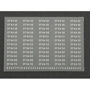 568 [Nゲージ EF64-0ナンバーインレタ]