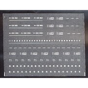 096-1 [Nゲージ キハ30クルリ専用インレタ]