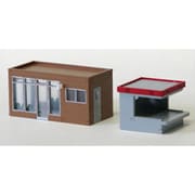 HP-W84K [Nゲージ 待合室と売店 組立キット]