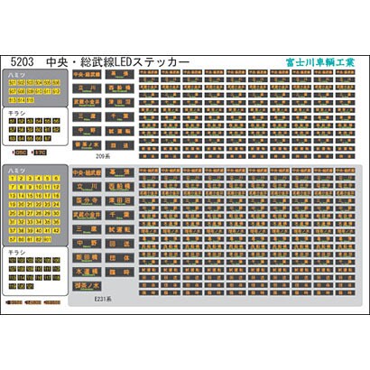 5203 [Nゲージ 中央総武線 LED表示]