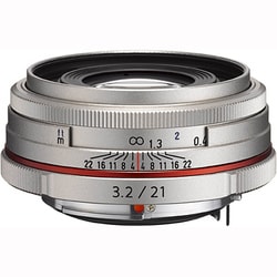 HD PENTAX-DA 21mmF3.2AL Limited シルバー [HD PENTAX-DA Limitedレンズ 21mm/F3.2 ペンタックスKマウント シルバー]