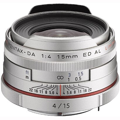 HD PENTAX-DA 15mmF4ED AL Limited シルバー [HD PENTAX-DA Limitedレンズ 15mm/F4 ペンタックスKマウント シルバー]