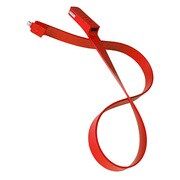 Band Car Charger with Micro-USB Connector Red MIC-BANDRD-T