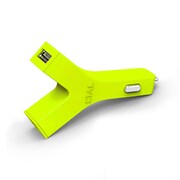 Y-Charge USB Car Charger - 4.2A Green YCHG42G-T