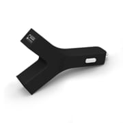 Y-Charge USB Car Charger - 4.2A Black YCHG42BK-T
