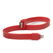 SYNCABLE with Lightning Connector Red IP5-DATARD-T