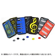 IP5PILCNOTEBK-T [iPhone 5 PILLO CaseMusic SeriesClef Note Black/Green]